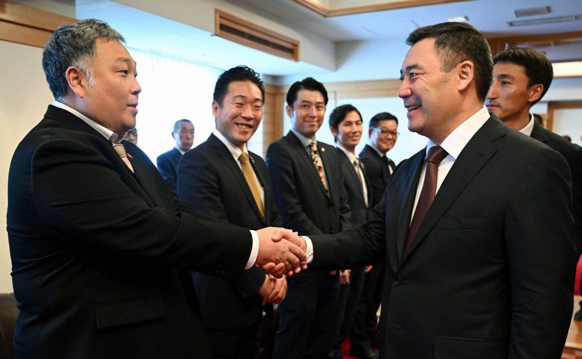 Садыр Жапаров Metarise Japan компаниясы менен жолукту