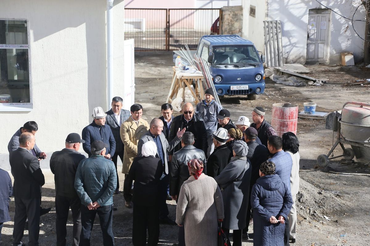 Оштун мэри бир катар социалдык мекемелерди кыдырды