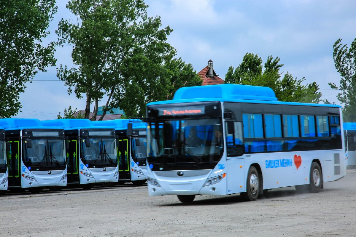 Бишкекте № 40 автобустун жүрүү кыймылы өзгөрүүдө
