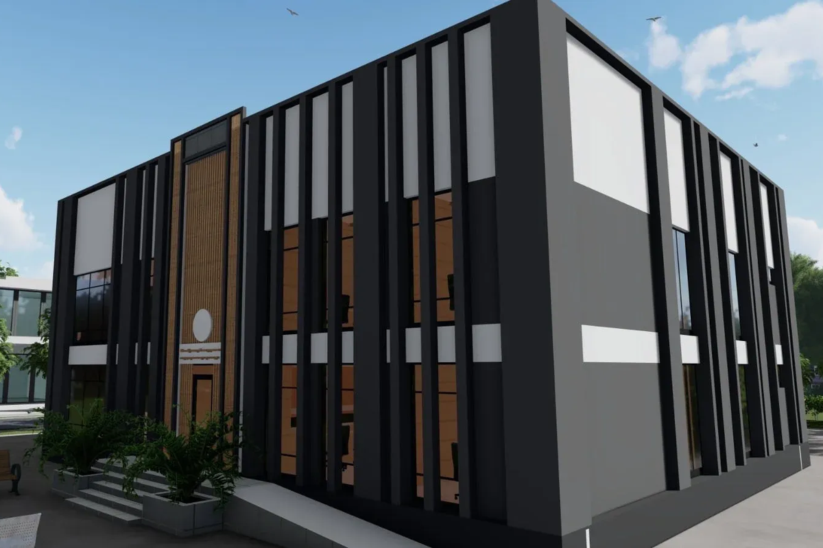 Чолпон-Атада жаңы административдик имарат курулуп жатат