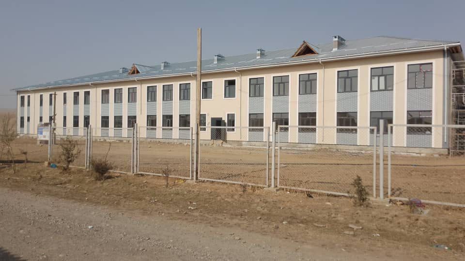 Сузактагы 225 орундуу мектептин курулушу аяктап калды