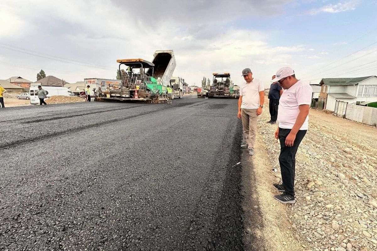 2025-жылы Кыргызстанда жалпы 1200 километрден ашык жолго асфальт төшөлдү