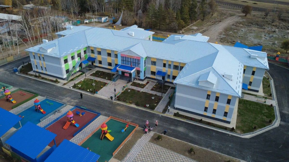 Түптө 210 млн сомго бала бакча курулду