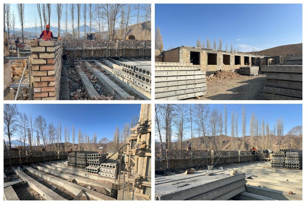 Тогуз-Тородо жаңы мектеп курулуп жатат