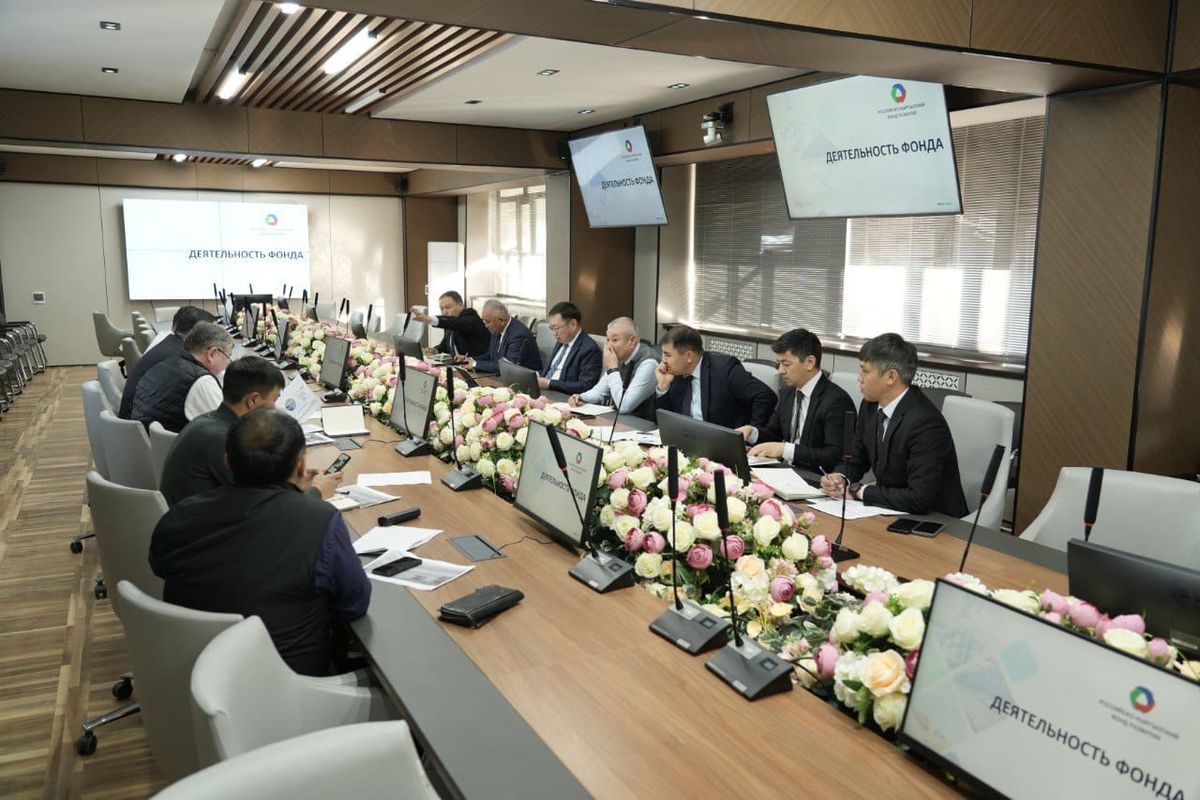 Россия-кыргыз өнүктүрүү фонду менен айыл чарба тармагында кызматташтык талкууланды