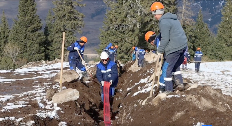 Жыргалаңда жаңы көмөк чордондору жана кабелдик линиялар ишке киргизилди