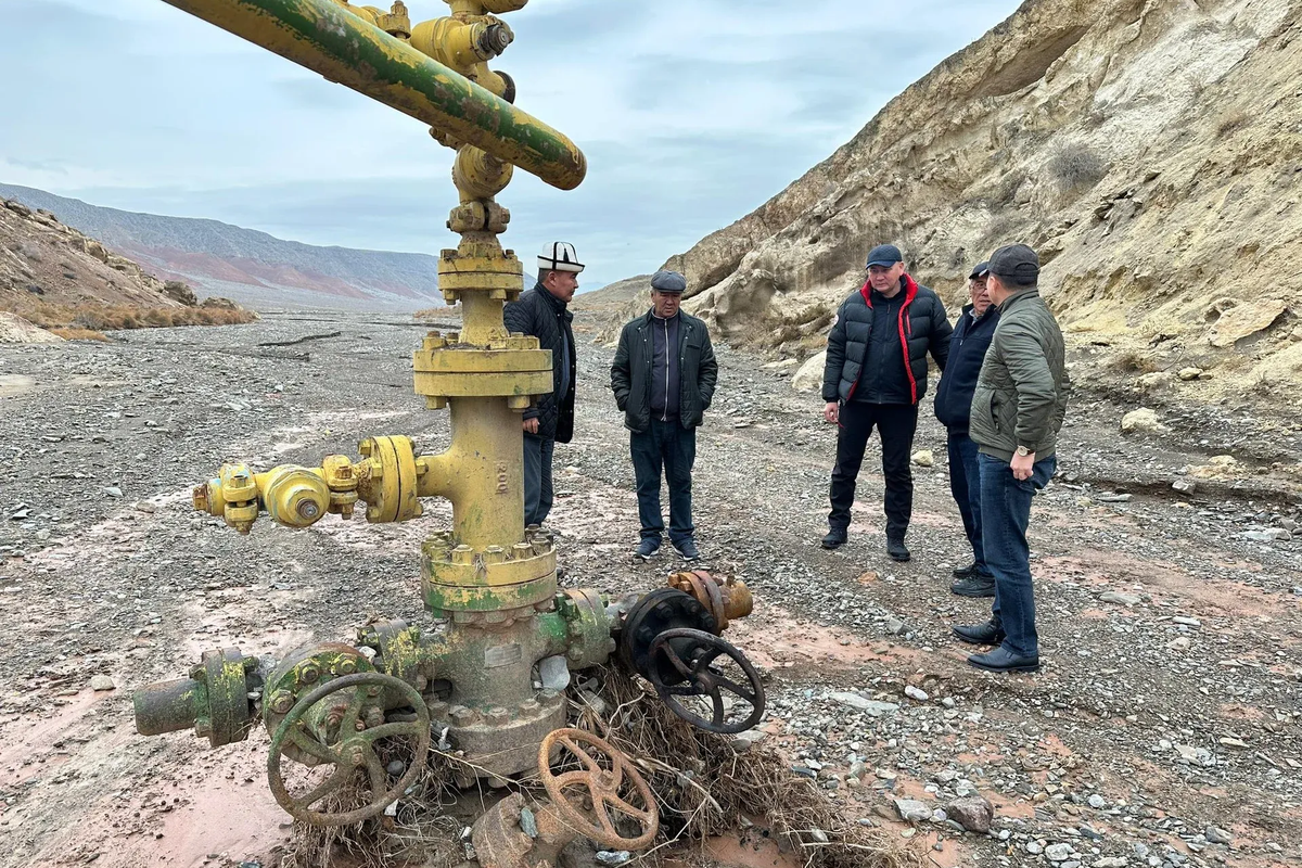 Баткендин Пидап аймагында газдын кору изилденет