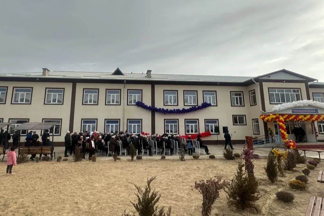 Ала-Бука районунда жаңы 150 орундуу мектеп ачылды