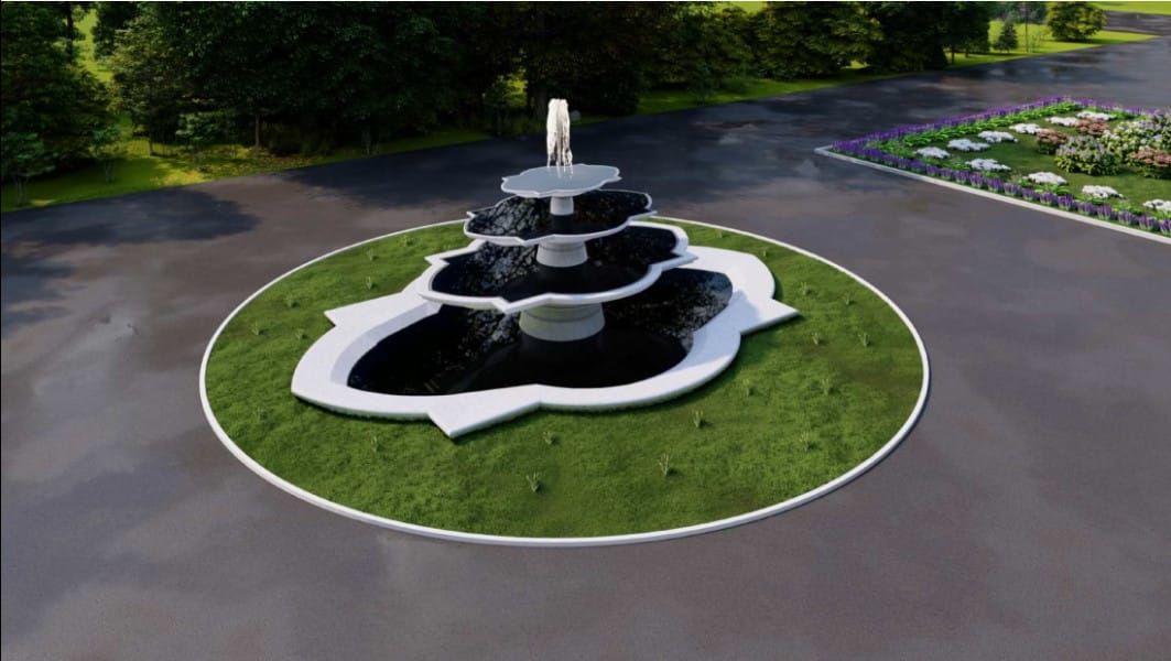 Эмен сейил багындагы фонтан реконструкцияланып жатат