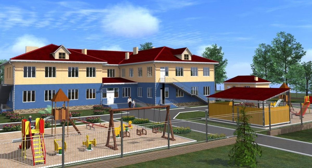 Токтогулда 140 орундуу жаңы бала бакча курула баштады