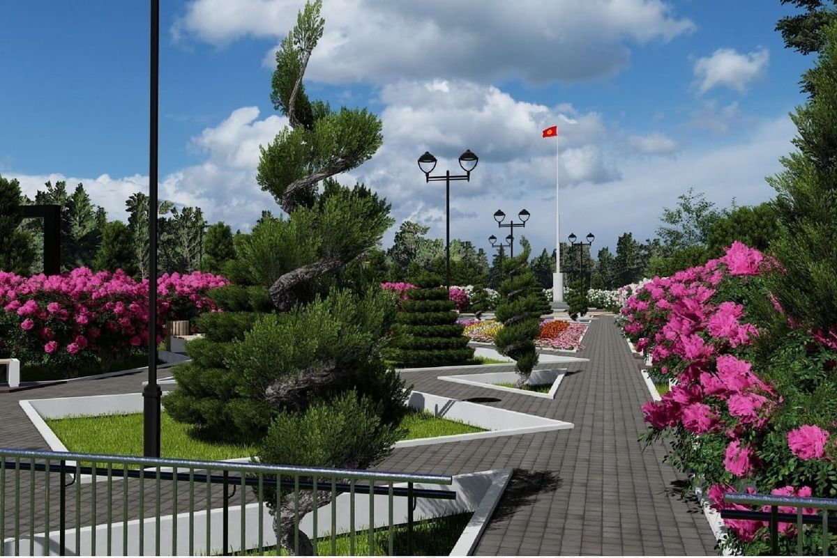 Искра айылында жаңы парк курулат