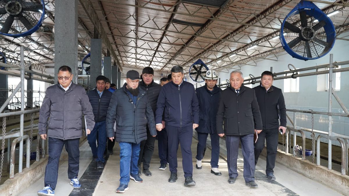 Б.Төрөбаев “Таштан” фермердик чарбасынын ишмердүүлүгү менен таанышты