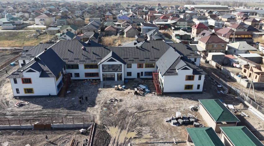 Бишкекте Биримдик-Кут конушунда 280 орундуу жаңы бала бакча курулууда