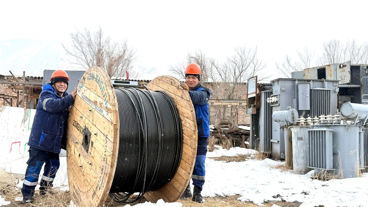 Быйыл Нарын облусунда 66 чакырымдан ашык СИП кабель тартылат