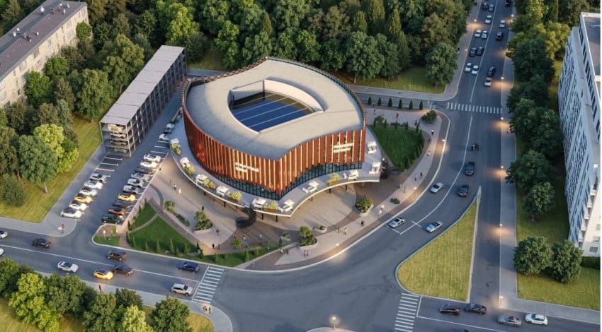 "Чатыр-Көл" кинотеатрынын ордуна курулчу маданий борбордун эскизи даярдалды