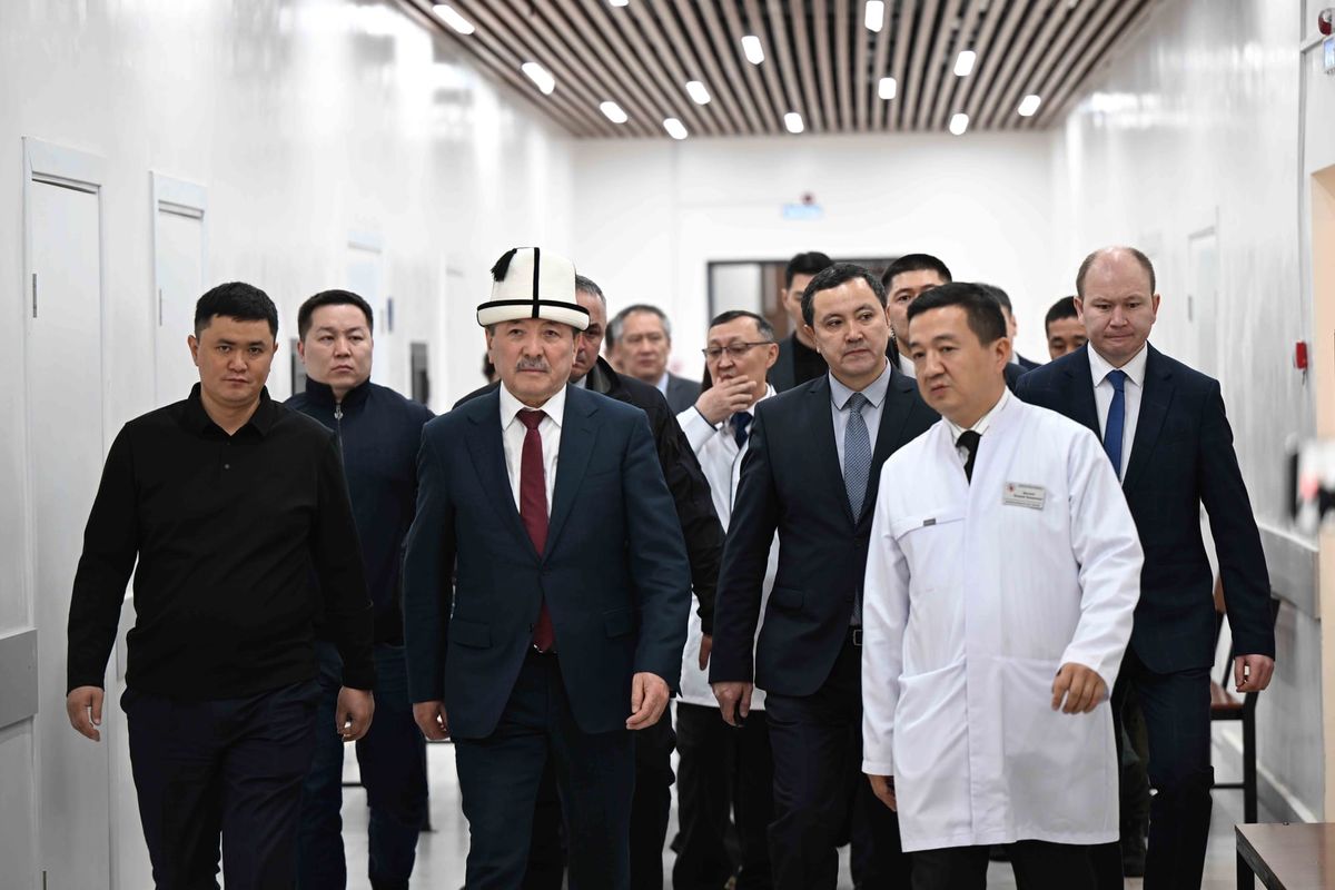 Касымалиев Кардиохирургия институтундагы оңдоо иштерин текшерди