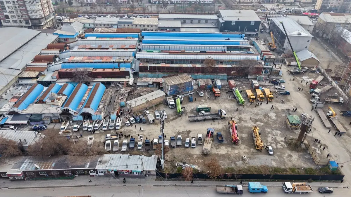 Ошто эски “Келечек” базарын көчүрүү иштери уланууда
