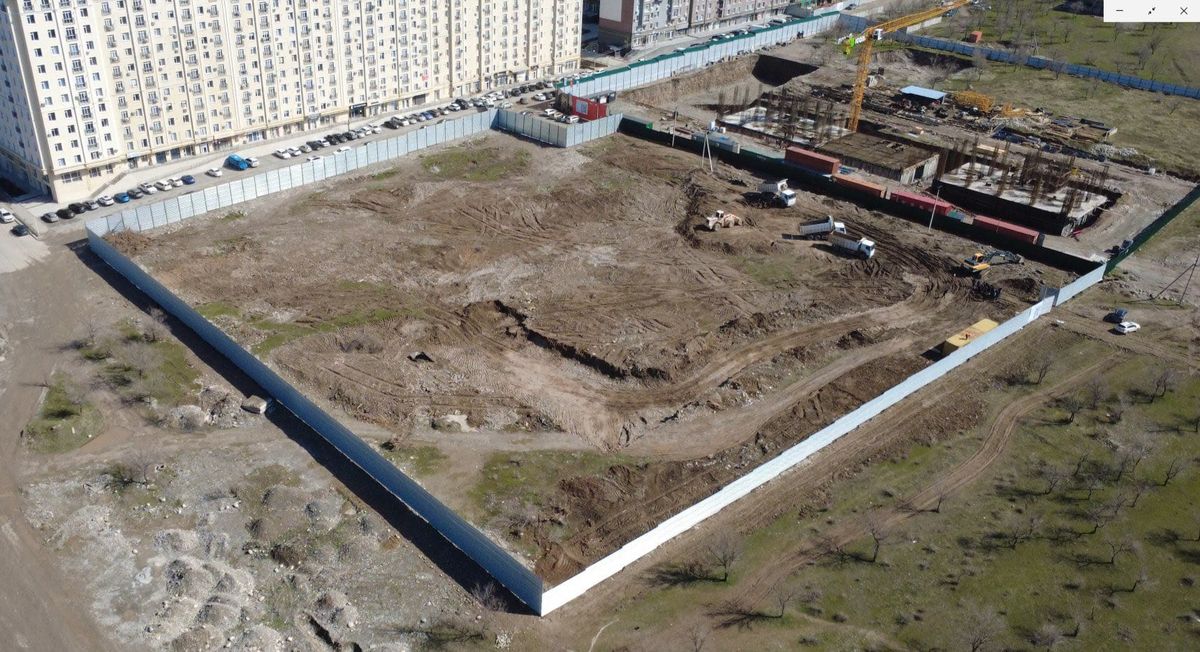 Борбор калаада 750 окуучуга ылайыкташкан жаңы мектеп курулуп жатат