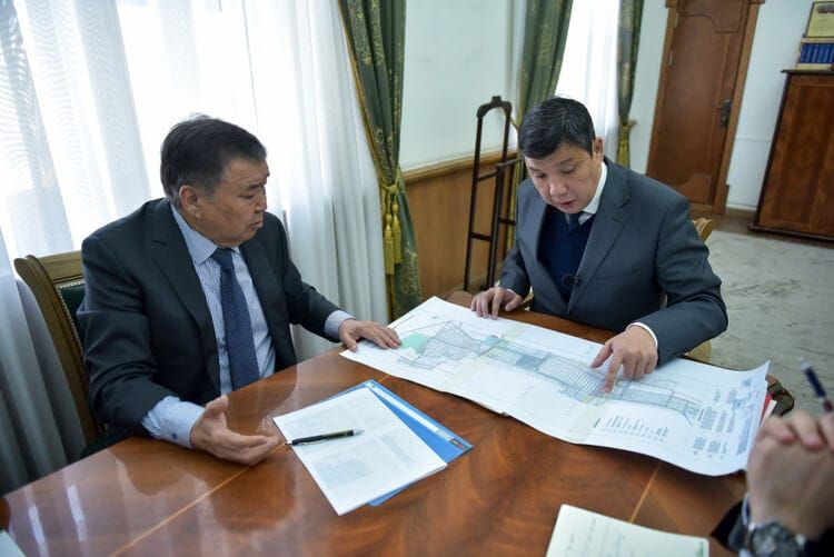 "Дордой" базарынын жанындагы көлдүн айланасы көрктөндүрүлөт