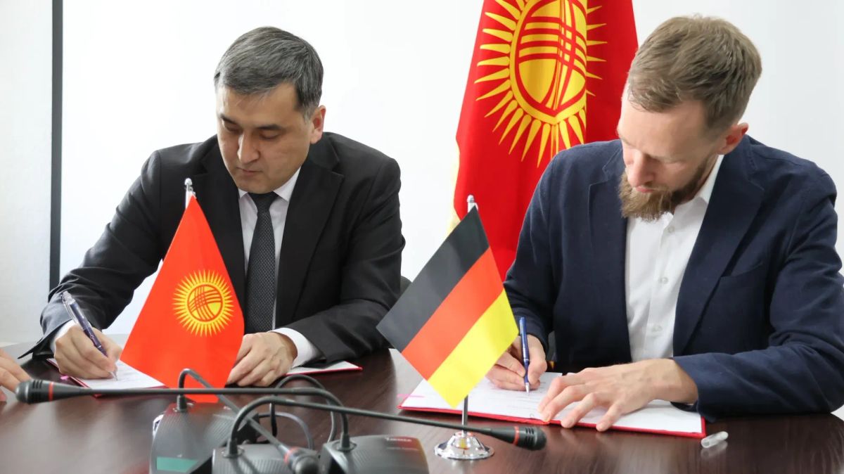 Кыргызстан менен GIZ "жашыл экономика" боюнча кызматташат