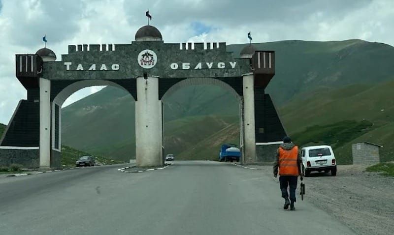 Талас облусунда 61 чакырым жол куруу иши башталды