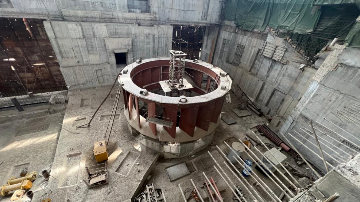 Камбар-Ата-2 ГЭСинин экинчи агрегаты инженердик текшерүүдөн өткөрүлдү