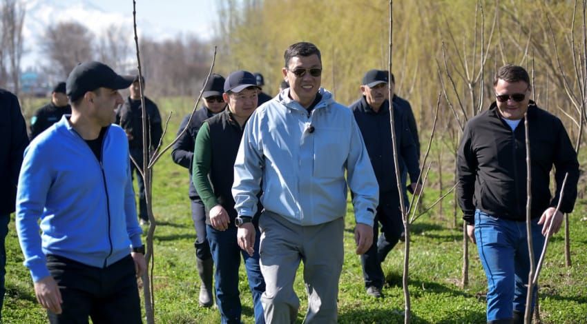 Бишкекте "экинчи Ботаникалык бак" түзүлөт