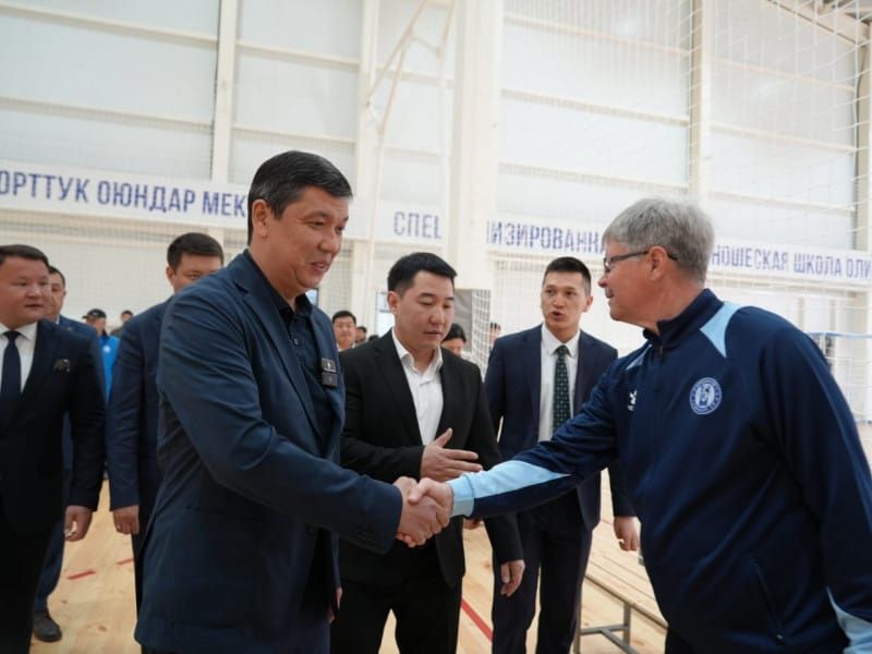 Бишкекте 1600дөн ашык спортчу машыга турган спорт комплекси ачылды