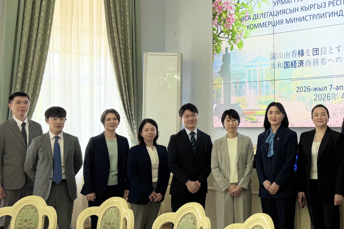 Кыргызстан менен JICA кызматташууну кеңейтет