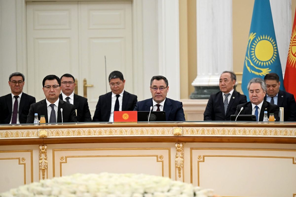 Садыр Жапаров Аралды сактап калуу боюнча демилге көтөрдү