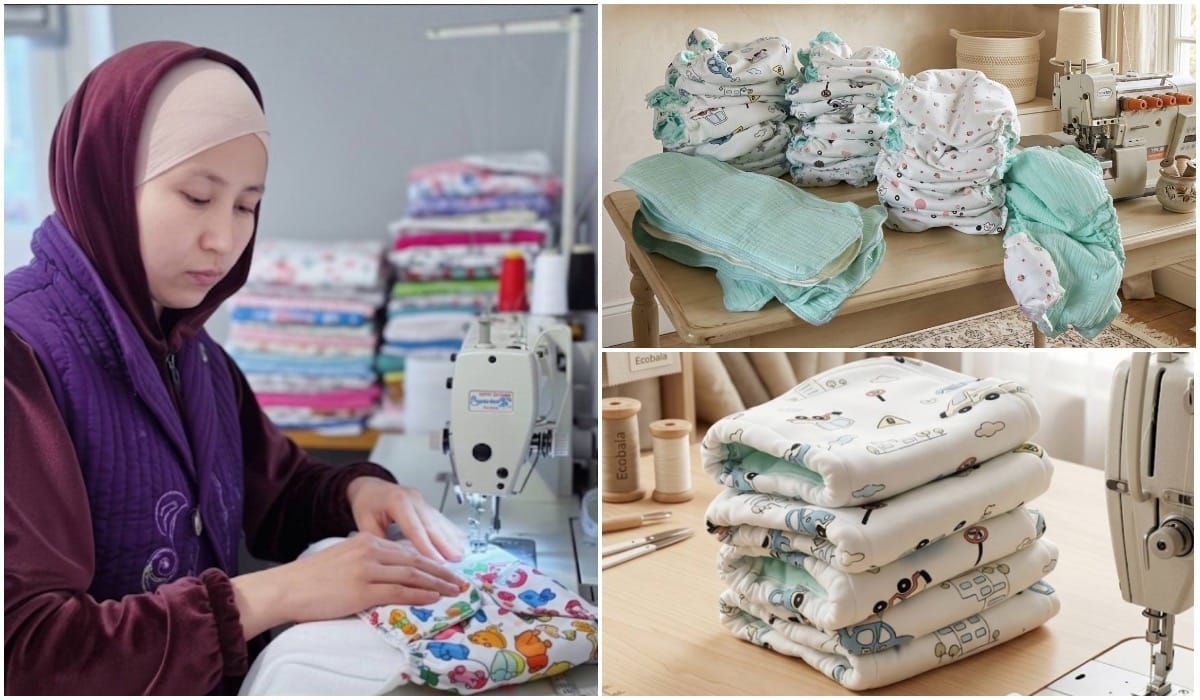 Декреттен башталган бизнес: Экожалаяк тигип ийгиликке жеткен ишкер айым