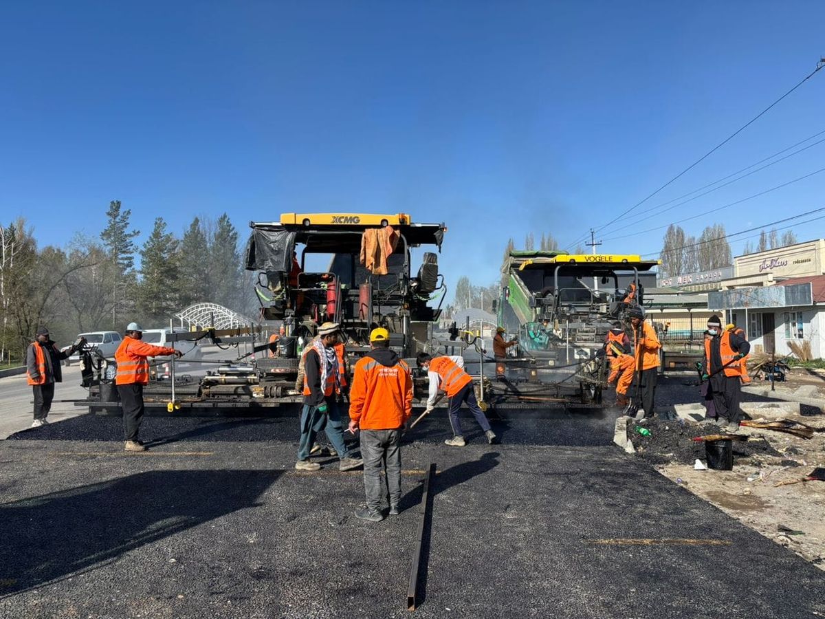 Корумду – Балбай Баатыр жолунда 27,3 чакырымга жогорку катмар төшөлдү