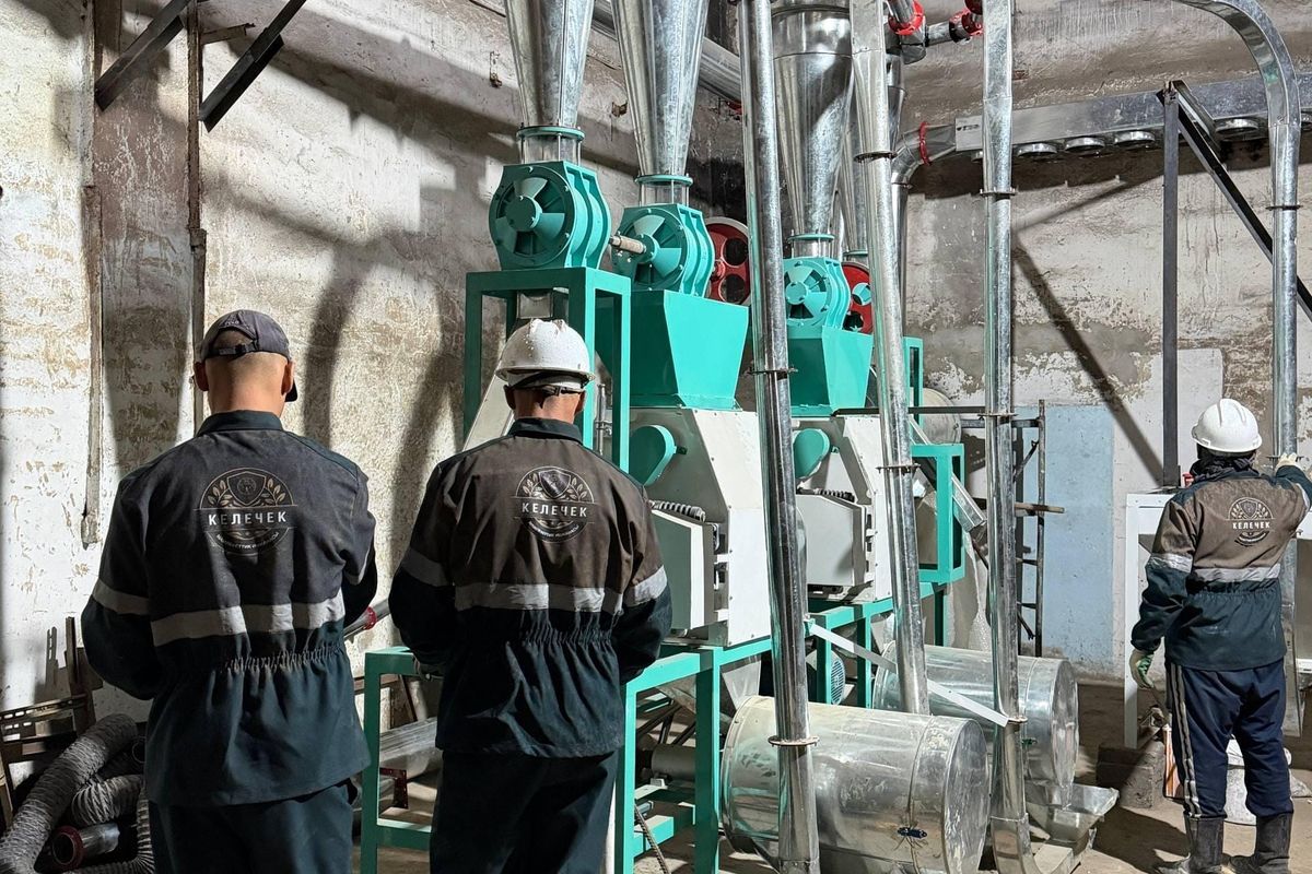 ЖАМКнын №16 мекемесинде ун чыгаруучу тегирмен ишке кирди