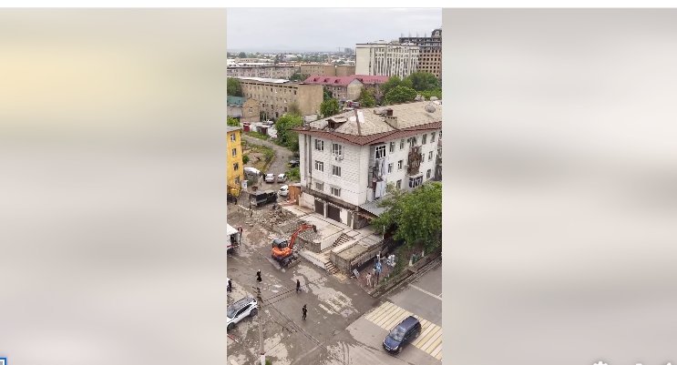 Ошто мыйзамсыз курулду делген “Аль-Мансур” кафеси буздурулду