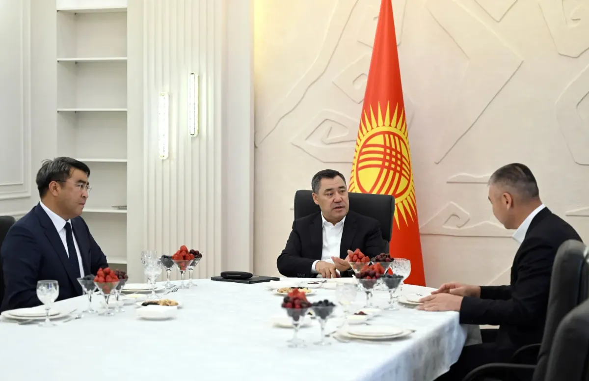 Президентке Ош шаарынын өнүктүрүү долбоорлору тааныштырылды