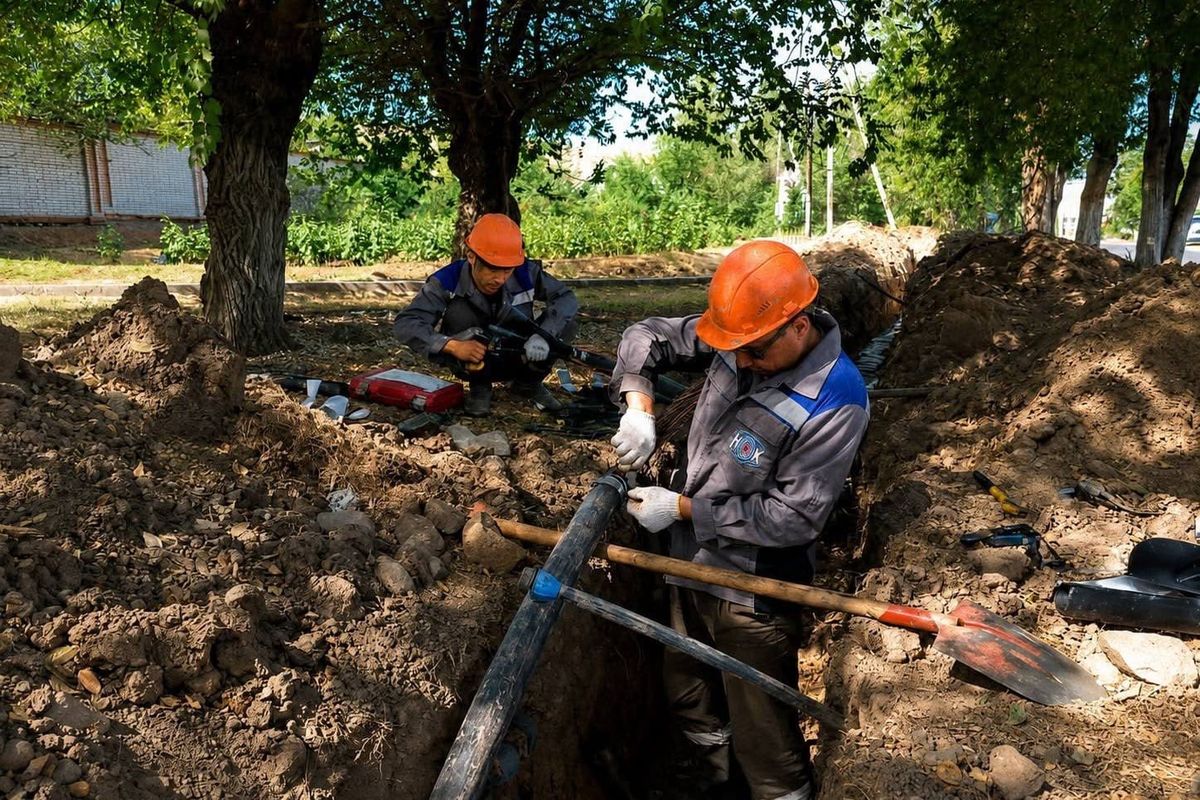 56 жылдан бери алмашылбаган электр чубалгылар жаңыланууда