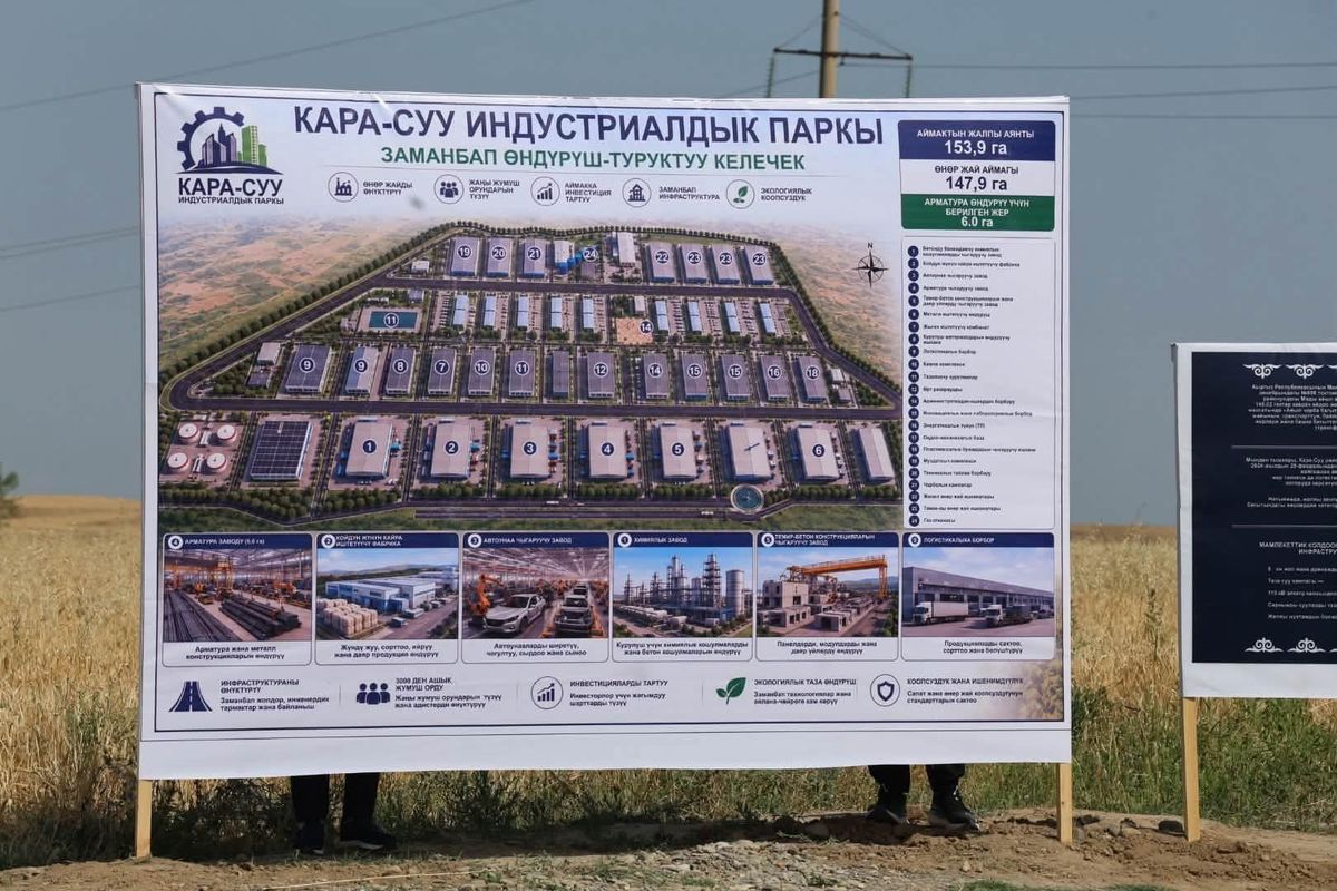 Ошто 3 ири инфраструктуралык долбоор курулат
