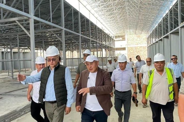 Ноокатта соода-логистикалык борбору курулууда