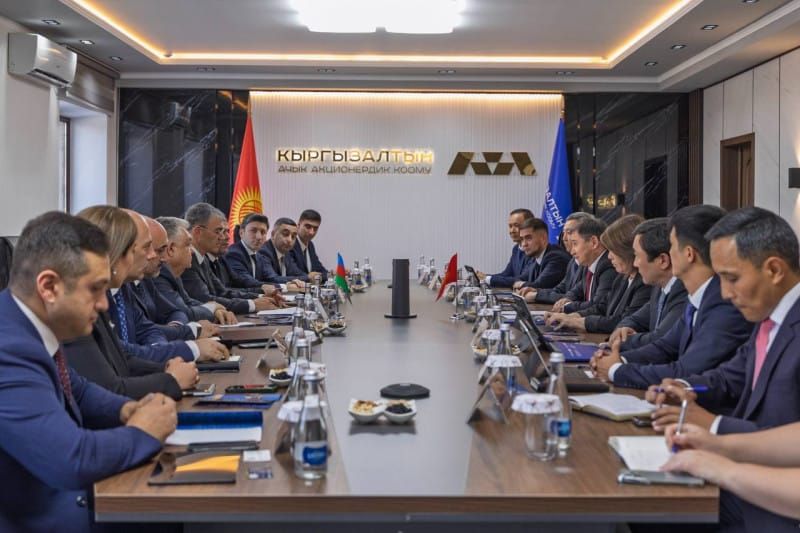 "Кыргызалтын" жана "AzerGold"  биргелешкен долбоорлорду талкуулашты