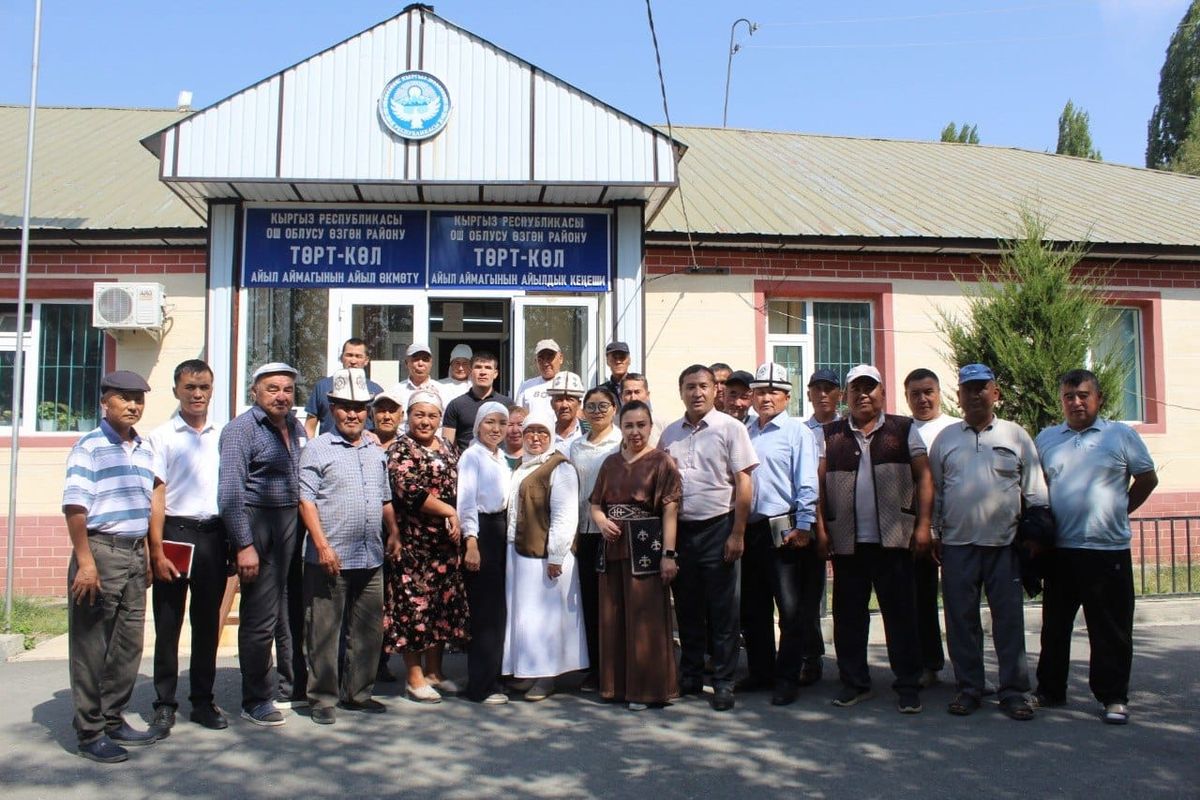 Улуттук банк Ошто финансылык сабаттуулук боюнча лекция өттү