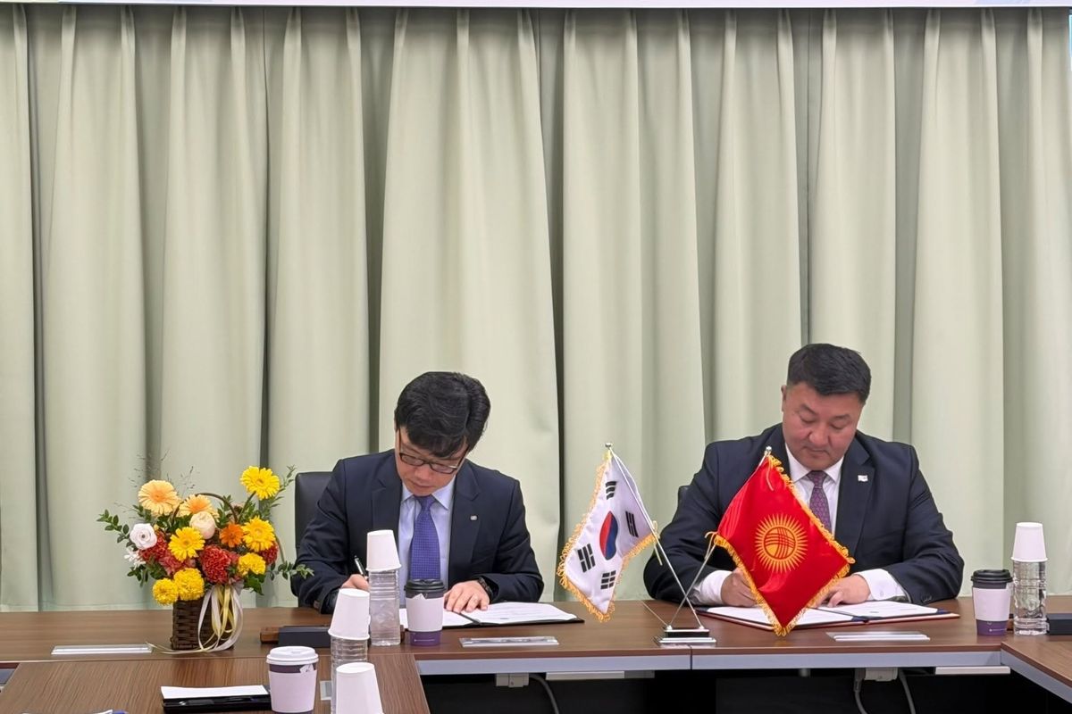 Энергетика министрлиги Кореянын KEPCO корпорациясы менен меморандумга кол койду