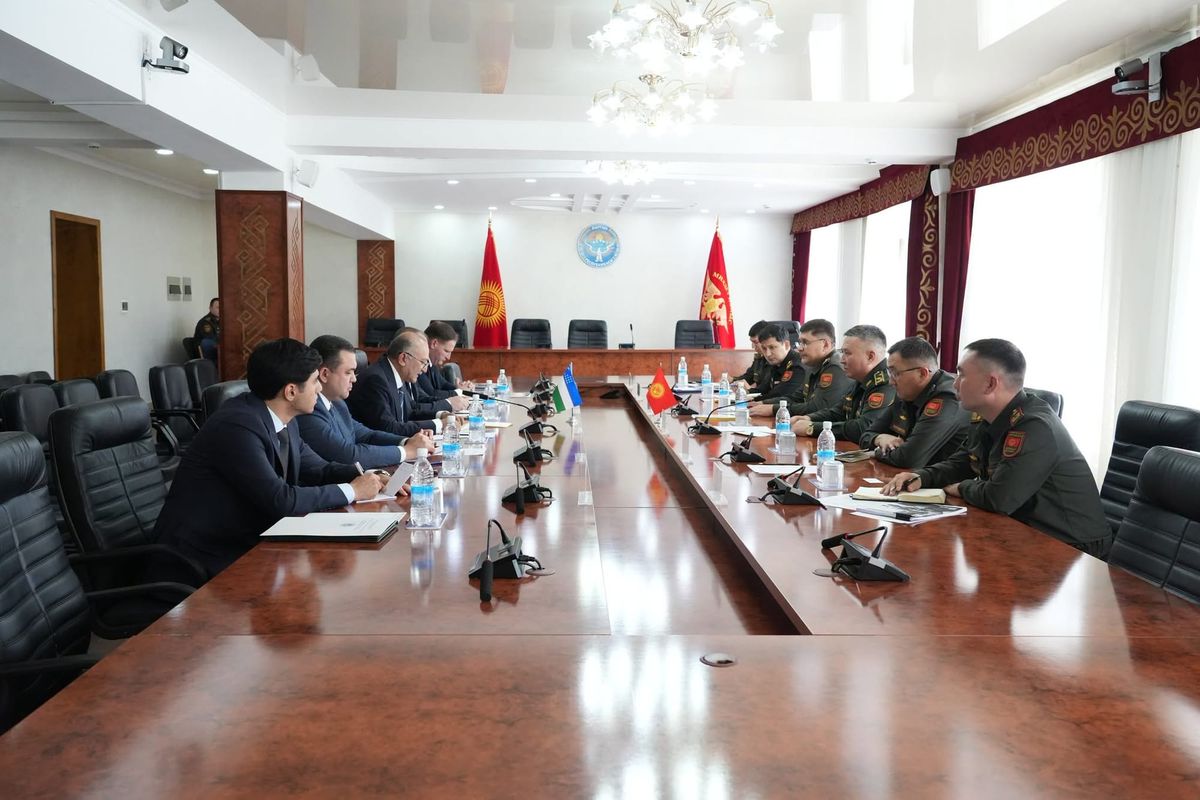 Коргоо министри Өзбекстан элчиси менен жолугушту