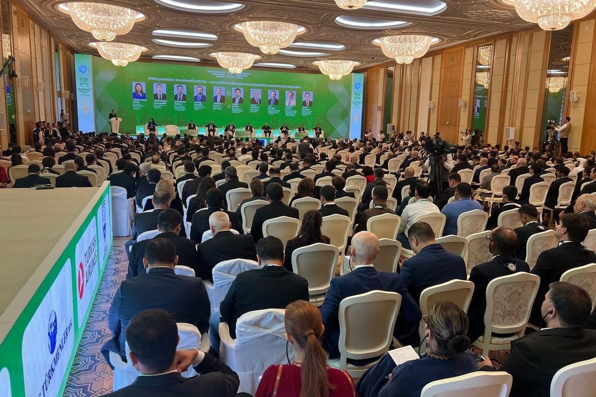 Кыргызстан Түркмөнстандагы TIF 2026 форумуна катышууда