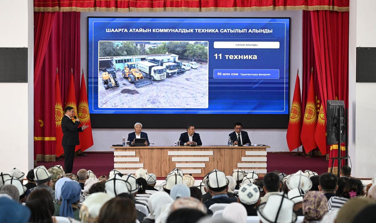Таш-Көмүрдө 150 орундуу оорукана жана спорт комплекси курулууда