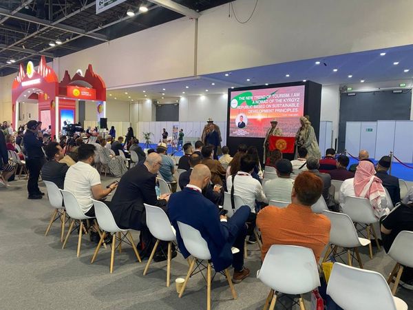 Дубайдагы ATM 2023 көргөзмөсүндө КР туристтик потенциалы көргөзүлдү