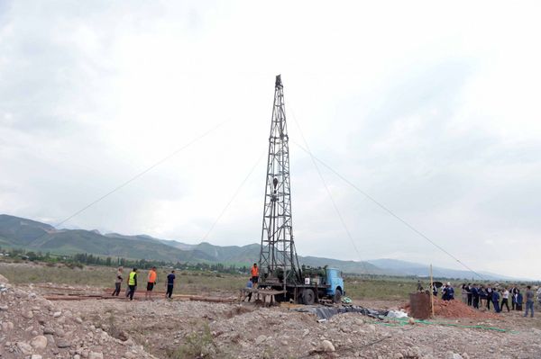 Ысык-Ата районунда ичүүчү суу менен камсыздоо системасын курулат