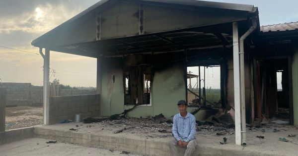 Куралдуу кагылышуудан кийинки талкаланган Баткен - СҮРӨТТӨР сүйлөйт