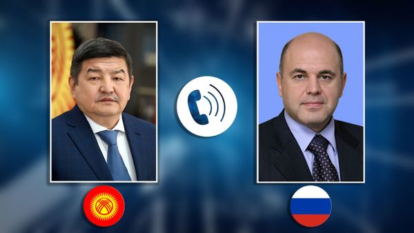 Акылбек Жапаров Россия жана Армениянын премьер-министрлери менен телефон аркылуу сүйлөштү