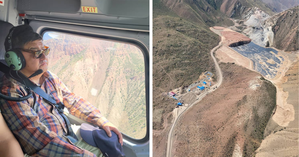 Акылбек Жапаров Миң-Куштагы калдык сактоочу жайларды рекультивациялоо иштери менен таанышты