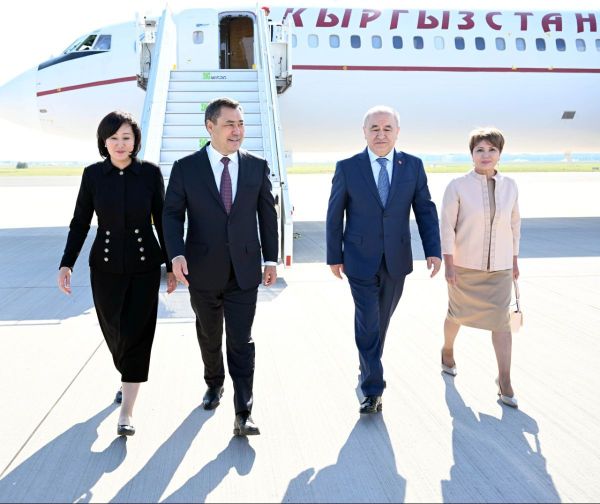 Садыр Жапаров иш сапары менен Берлинге келди